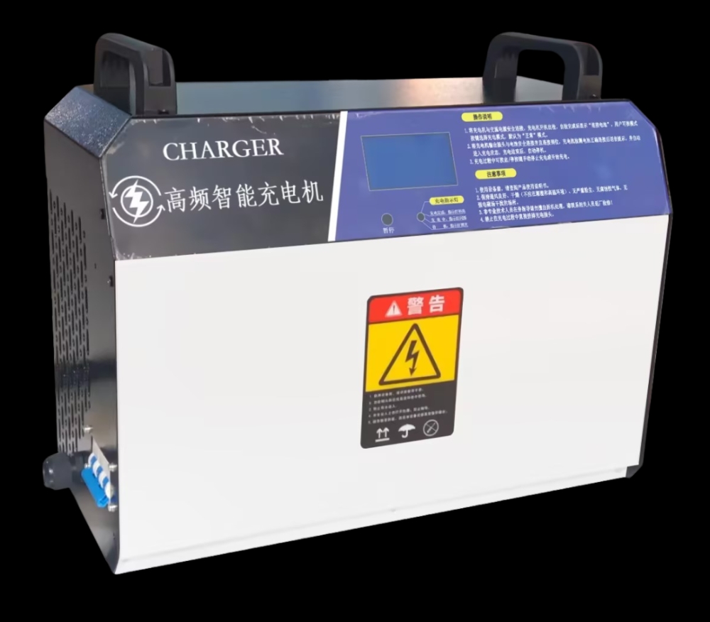 80V100A高頻充電機-中英文液晶屏款